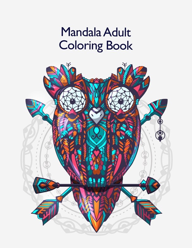Couverture_Mandala Adult Coloring Book
