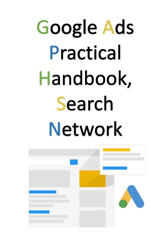 Front cover_Google Ads Practical Handbook, Search Network
