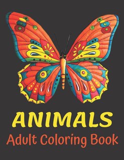 Couverture_Animals Adult Coloring Book