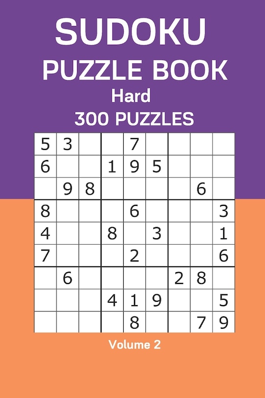 Front cover_Sudoku Puzzle Book Hard