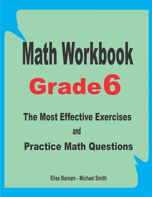 Front cover_Math Workbook Grade 6