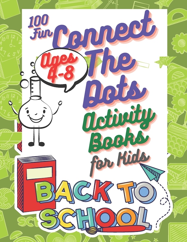 Couverture_100 Fun Connect The Dots Activity Books for Kids Ages 4-8