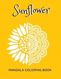 Front cover_Sunflower Mandala Coloring Book