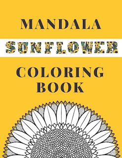 Front cover_Mandala Sunflower Coloring Book