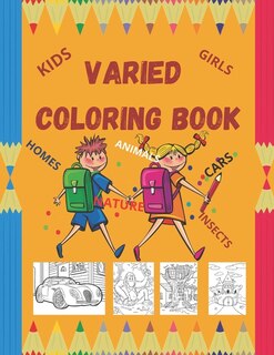 Front cover_Varied Coloring Book