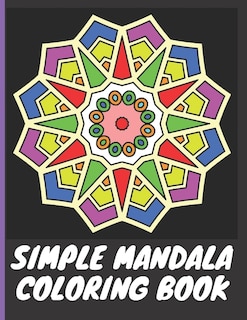 Front cover_Simple Mandala Coloring Book