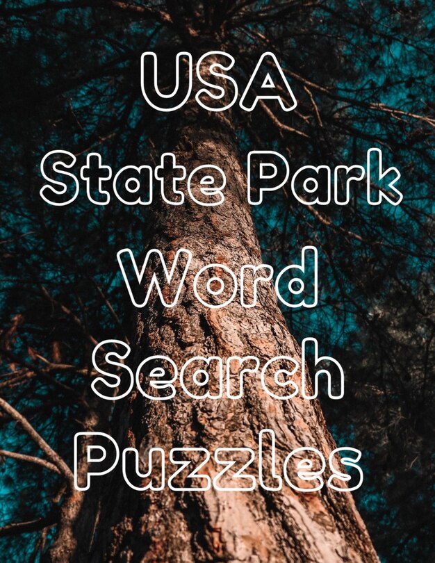 Front cover_USA State Park Word Search Puzzles
