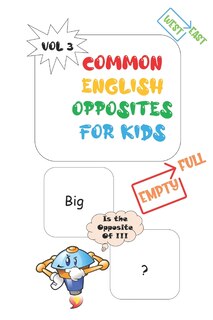 Couverture_Common Opposites For Kids