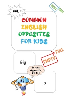 Front cover_Common Opposites For Kids