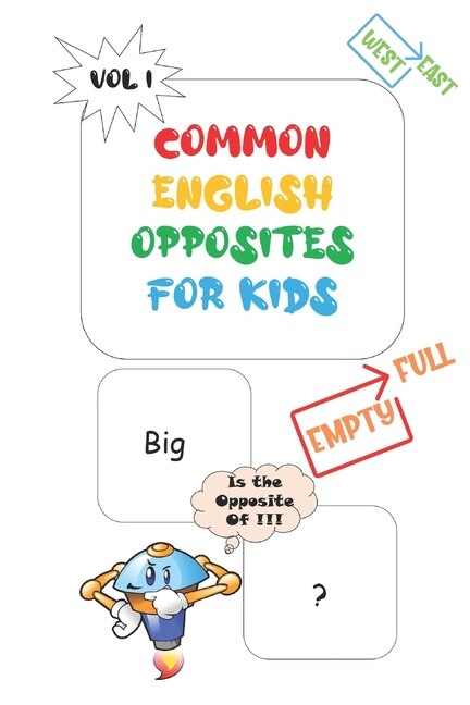 Front cover_Common Opposites For Kids