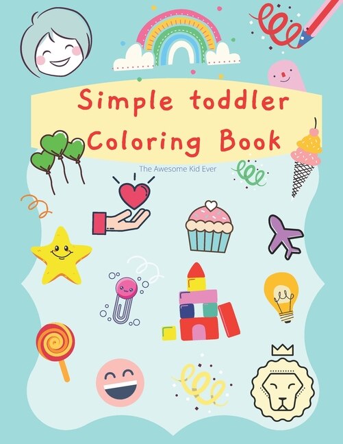Couverture_Simple toddler Coloring Book