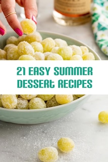 Front cover_21 Easy Summer Dessert Recipes