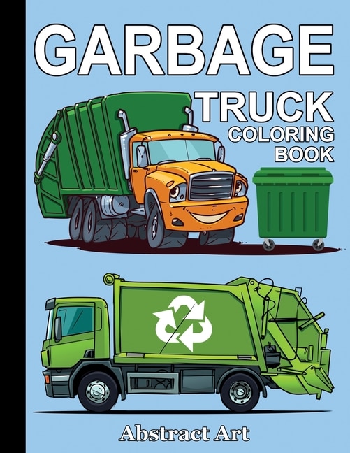 Front cover_Garbage Truck Coloring Book