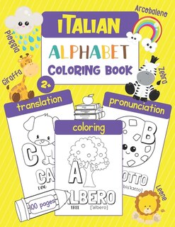 Couverture_Italian Alphabet Coloring Book