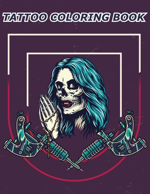 Front cover_Tattoo Coloring Book