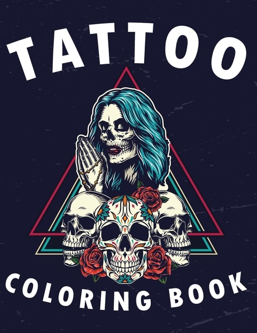 Couverture_Tattoo Coloring Book