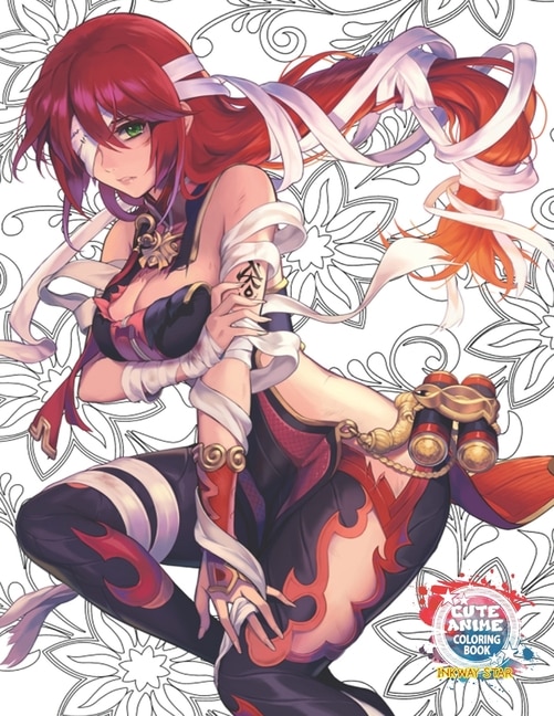 Couverture_Cute Anime Coloring Book