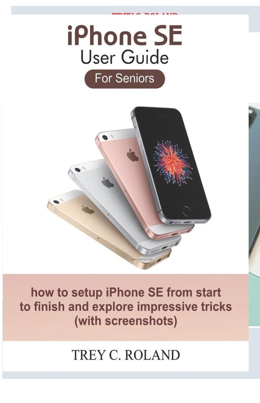 Front cover_iPhone SE User Guide For Seniors