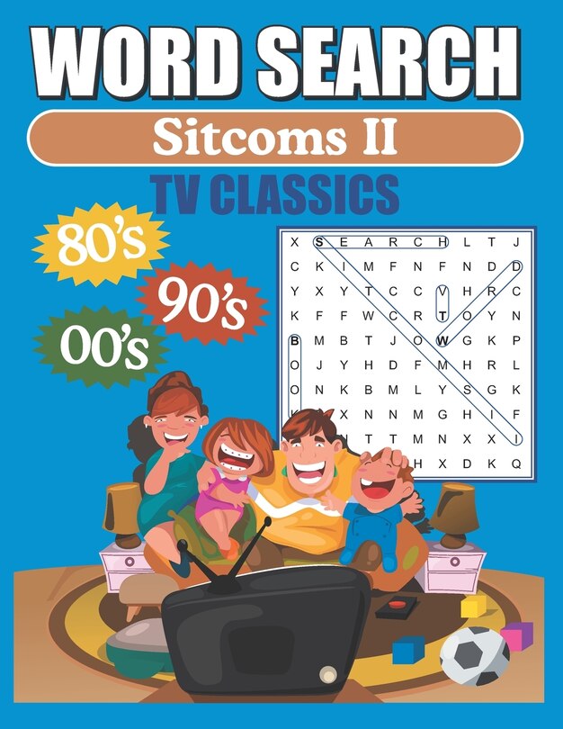 Front cover_Word Search Tv Sitcoms