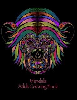 Front cover_Mandala Adult Coloring Book