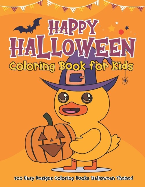 Couverture_Happy Halloween Coloring Book For Kids