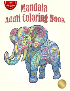 Front cover_Mandala Adult Coloring Book