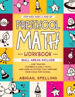 Couverture_Preschool Math Workbook for Kids Ages 3 and Up