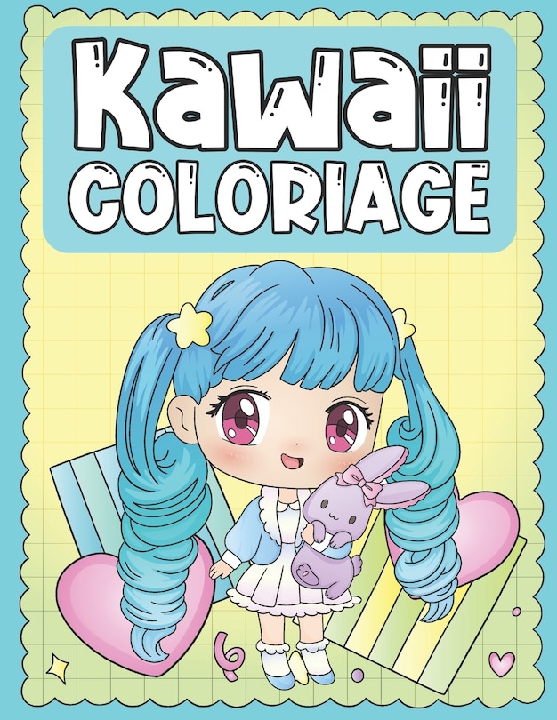 Front cover_Coloriage Kawaii