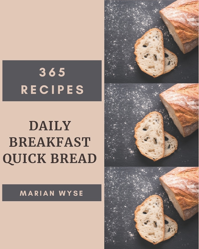Couverture_365 Daily Breakfast Quick Bread Recipes