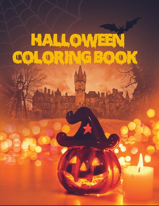 Front cover_Halloween Coloring Book