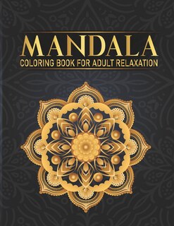 Couverture_Mandala Coloring Book For Adult Relaxation
