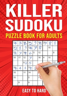 Front cover_Killer Sudoku Puzzle Book for Adults