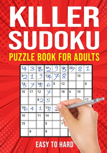 Front cover_Killer Sudoku Puzzle Book for Adults