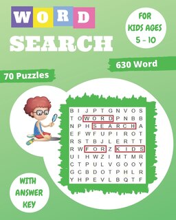 Couverture_Word Search for Kids for Ages 5-10