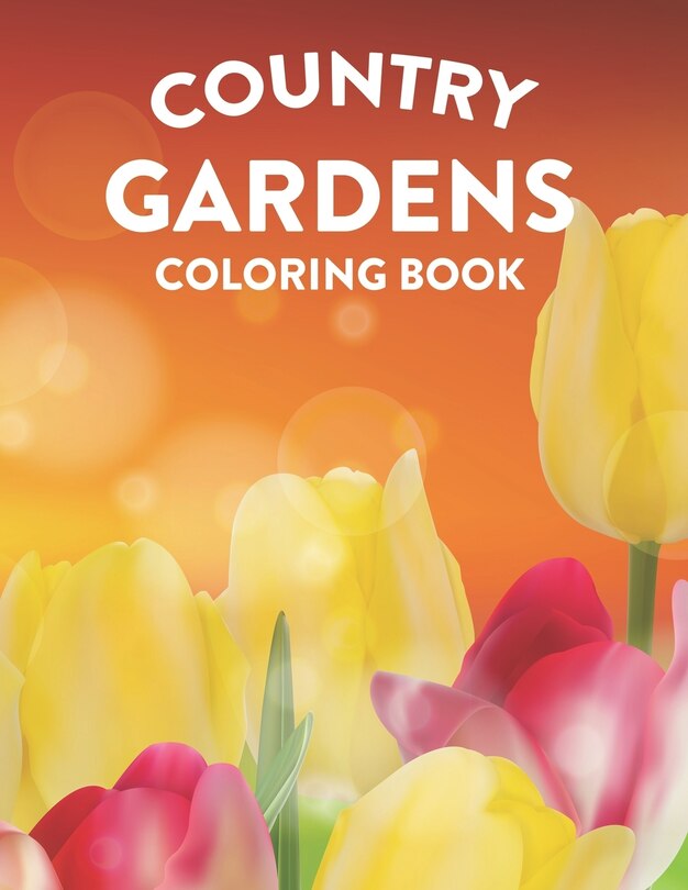 Front cover_Country Gardens Coloring Book
