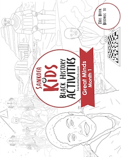 Front cover_Sankofa Kids Black History Activities