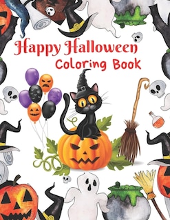 Front cover_Happy Halloween Coloring Book