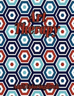 Front cover_Art Therapy Adult Coloring Book