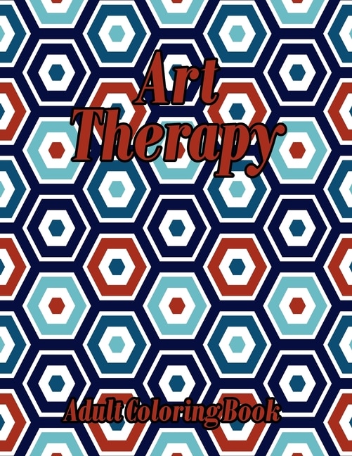 Front cover_Art Therapy Adult Coloring Book