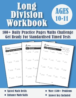 Front cover_Long Division Workbook Year 6 - KS2