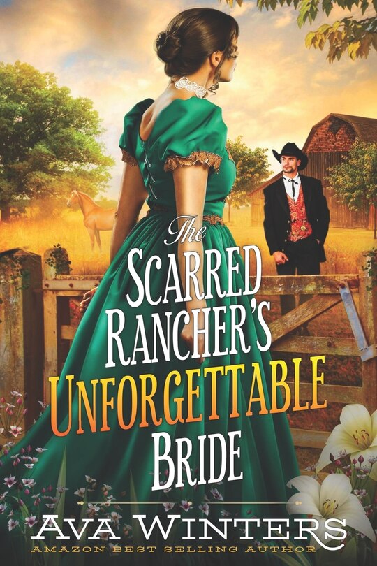 Front cover_The Scarred Rancher's Unforgettable Bride