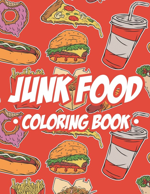 Couverture_Junk Food Coloring Book