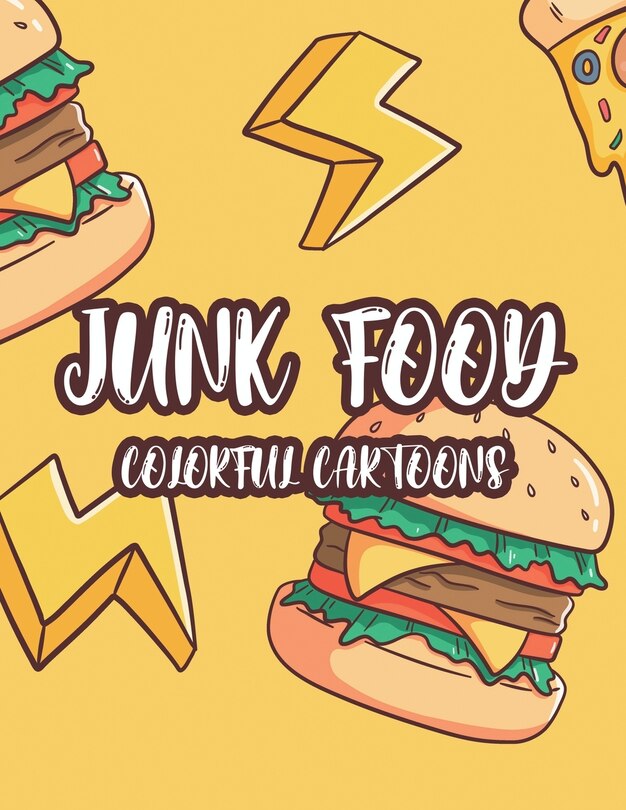 Front cover_Junk Food Colorful Cartoons