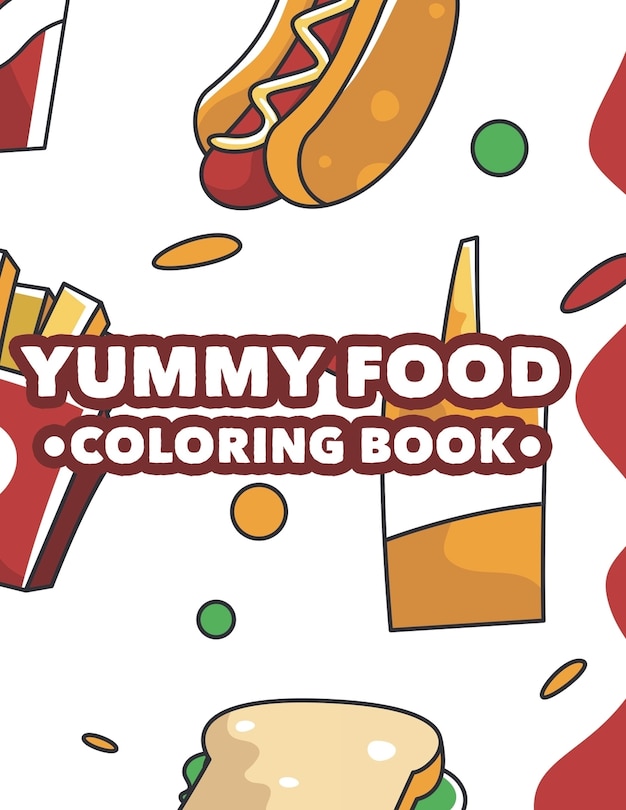 Couverture_Yummy Food Coloring Book