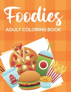 Front cover_Foodies Adult Coloring Book