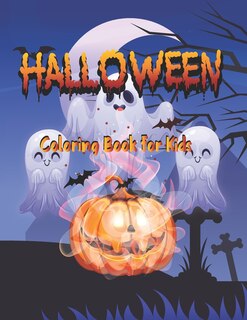 Front cover_Halloween Coloring Book for kids