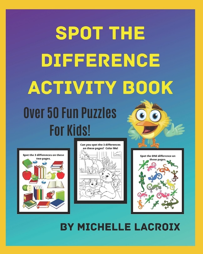 Couverture_Spot the Difference Activity Book