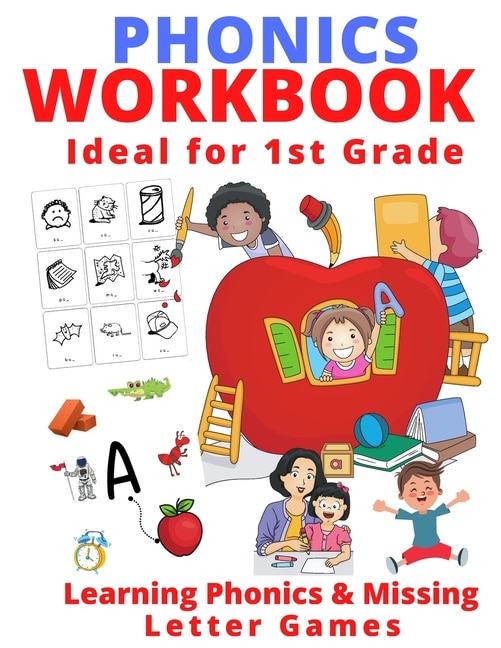 Couverture_Phonics Workbook Ideal for 1st Grade