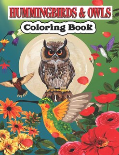 Front cover_Hummingbird & Owls Coloring Book