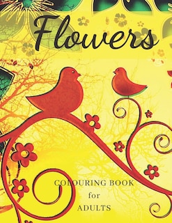 Front cover_Flowers Colouring Book